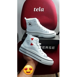 Bota Converse corazón - Imagen 1