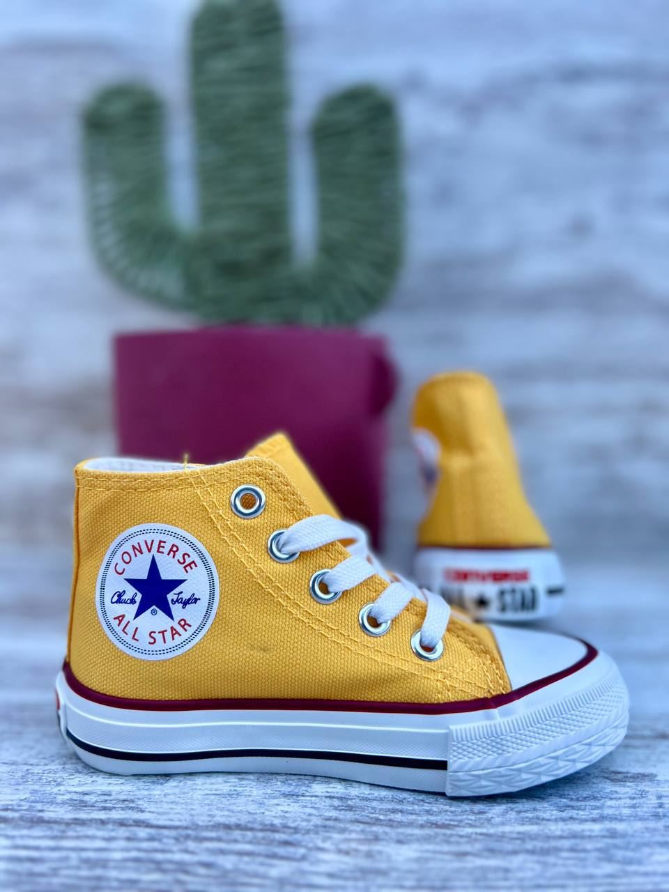 Bota Converse de tela para niños - Imagen 1