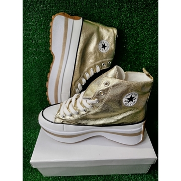 Bota Converse dorada - Imagen 1
