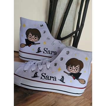 Bota Converse Harry Potter - Imagen 1