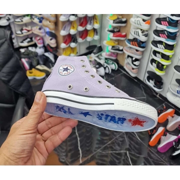 Bota Converse lila niños - Imagen 1