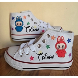 Bota Converse personalizada La Bubu - Imagen 1