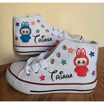 Bota Converse personalizada La Bubu - Imagen 1