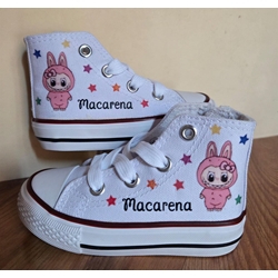 Bota Converse personalizada La Bubu - Imagen 2