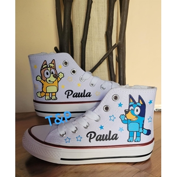 Bota Converse personalizadas Bluey - Imagen 1