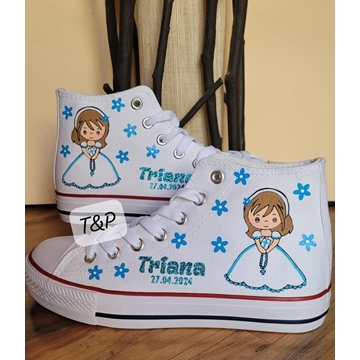 Bota Converse personalizadas Comunión - Imagen 2