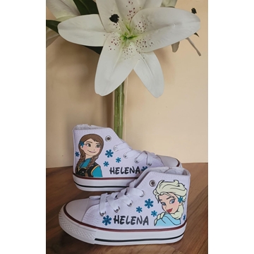 Bota Converse personalizadas Frozen - Imagen 1