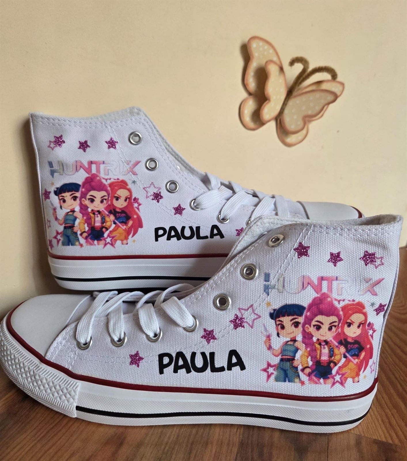 Bota Converse personalizadas guerreras K-Pop - Imagen 1