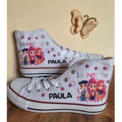 Bota Converse personalizadas guerreras K-Pop - Imagen 1