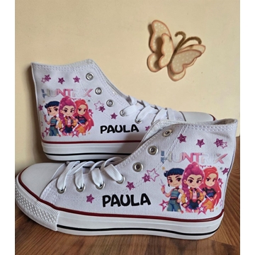 Bota Converse personalizadas guerreras K-Pop - Imagen 1