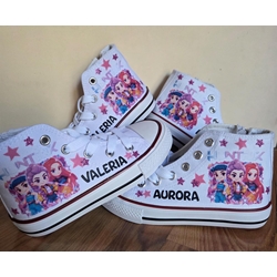 Bota Converse personalizadas guerreras K-Pop - Imagen 1