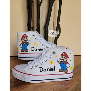 Bota Converse personalizadas Súper Mario - Imagen 1