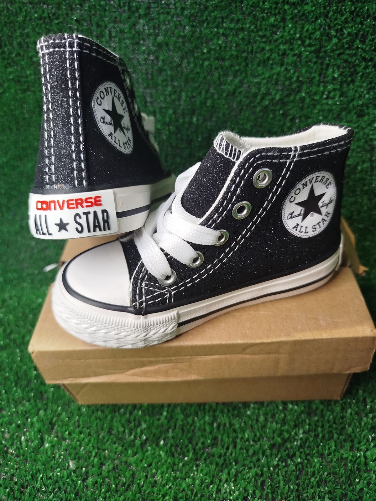 Bota Converse purpurina - Imagen 1