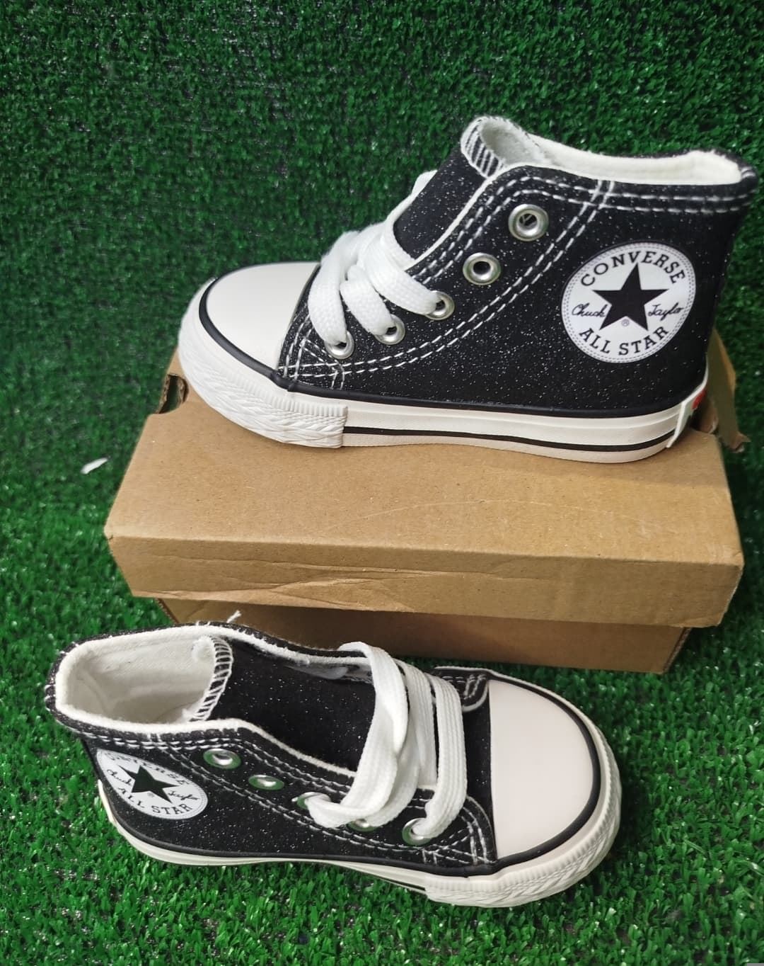 Bota Converse purpurina - Imagen 2