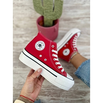 Bota Converse roja - Imagen 1