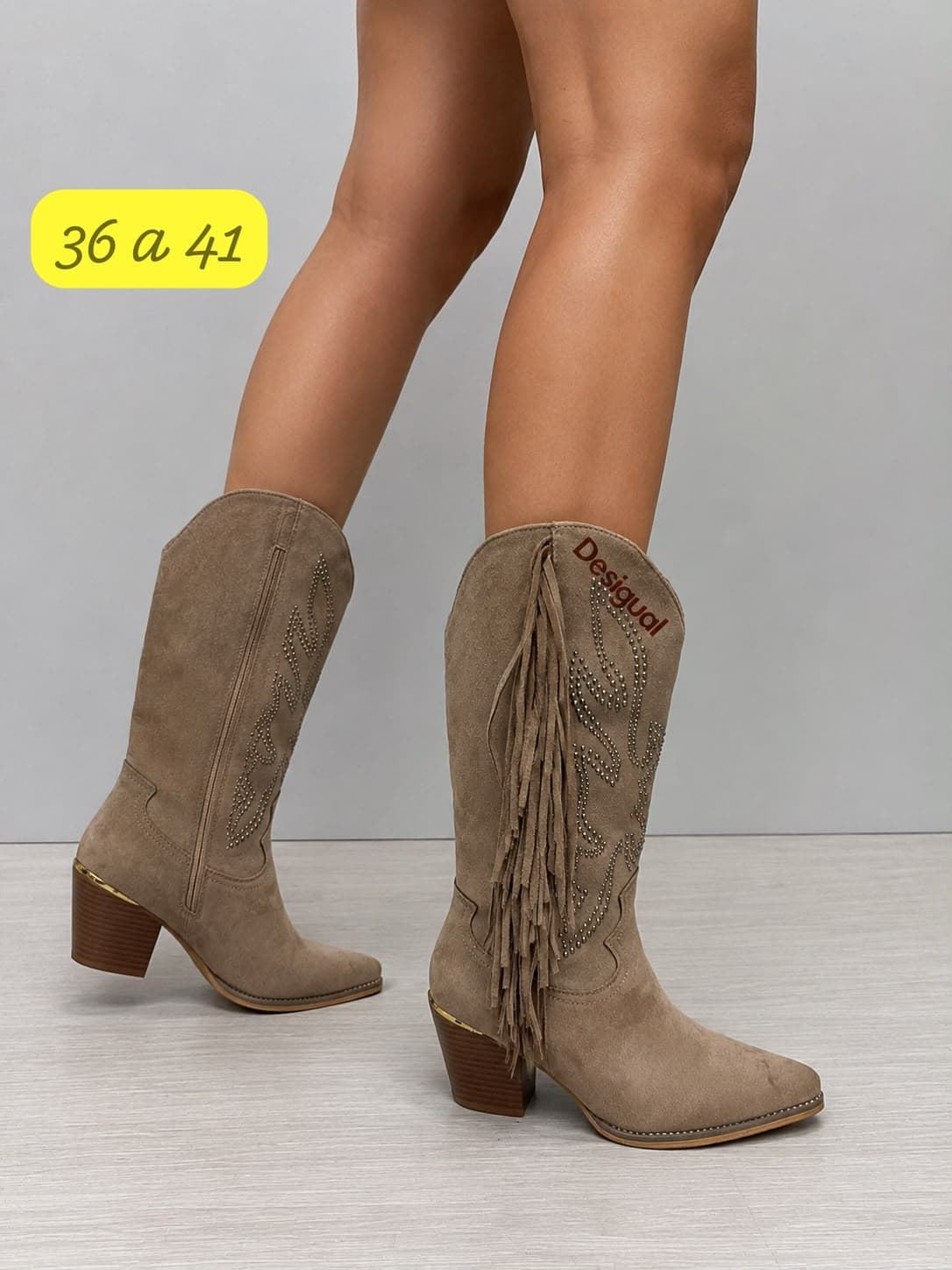 Bota Cowboy Desigual - Imagen 1