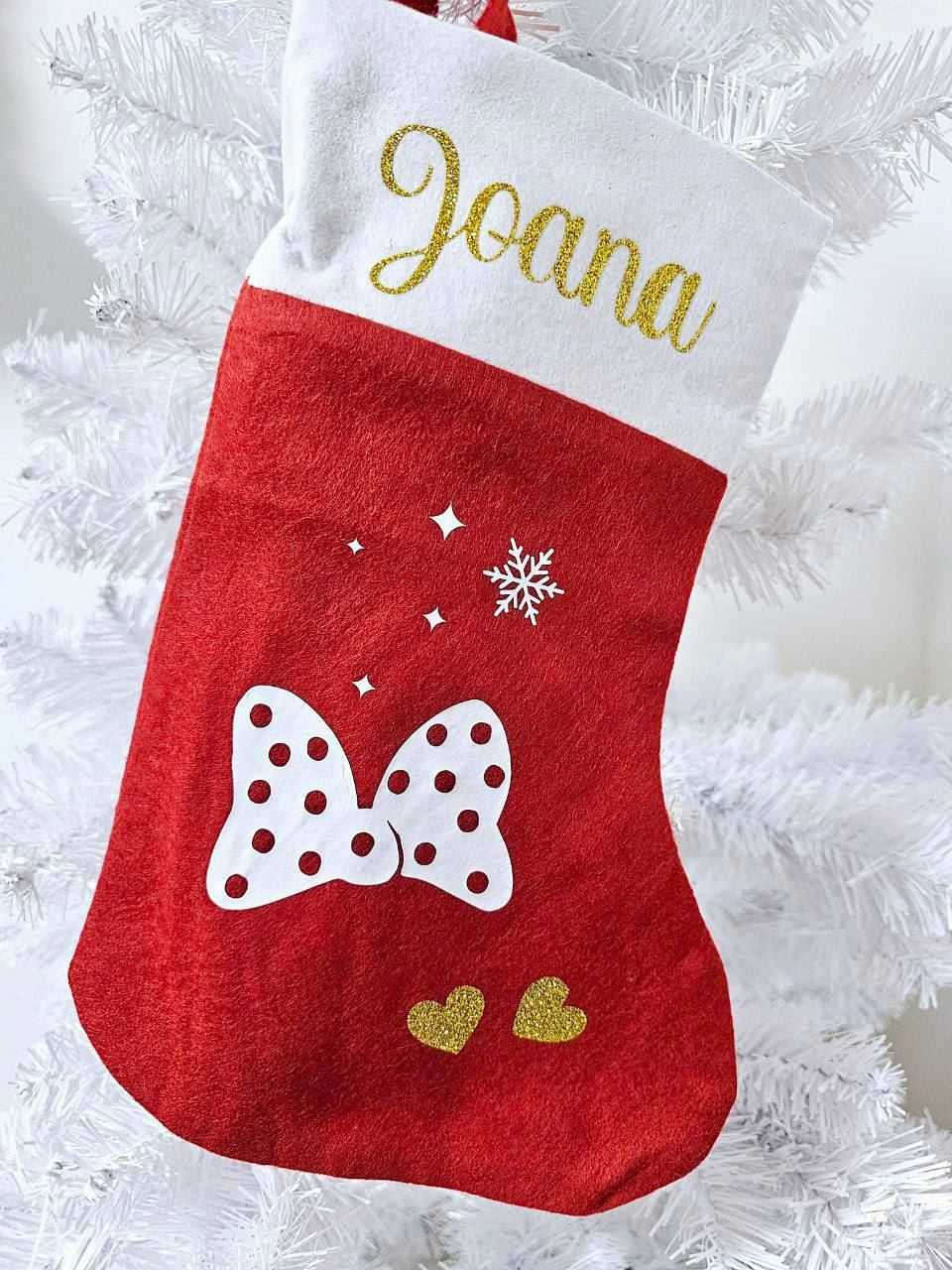 Bota de papa Noel personalizada - Imagen 1
