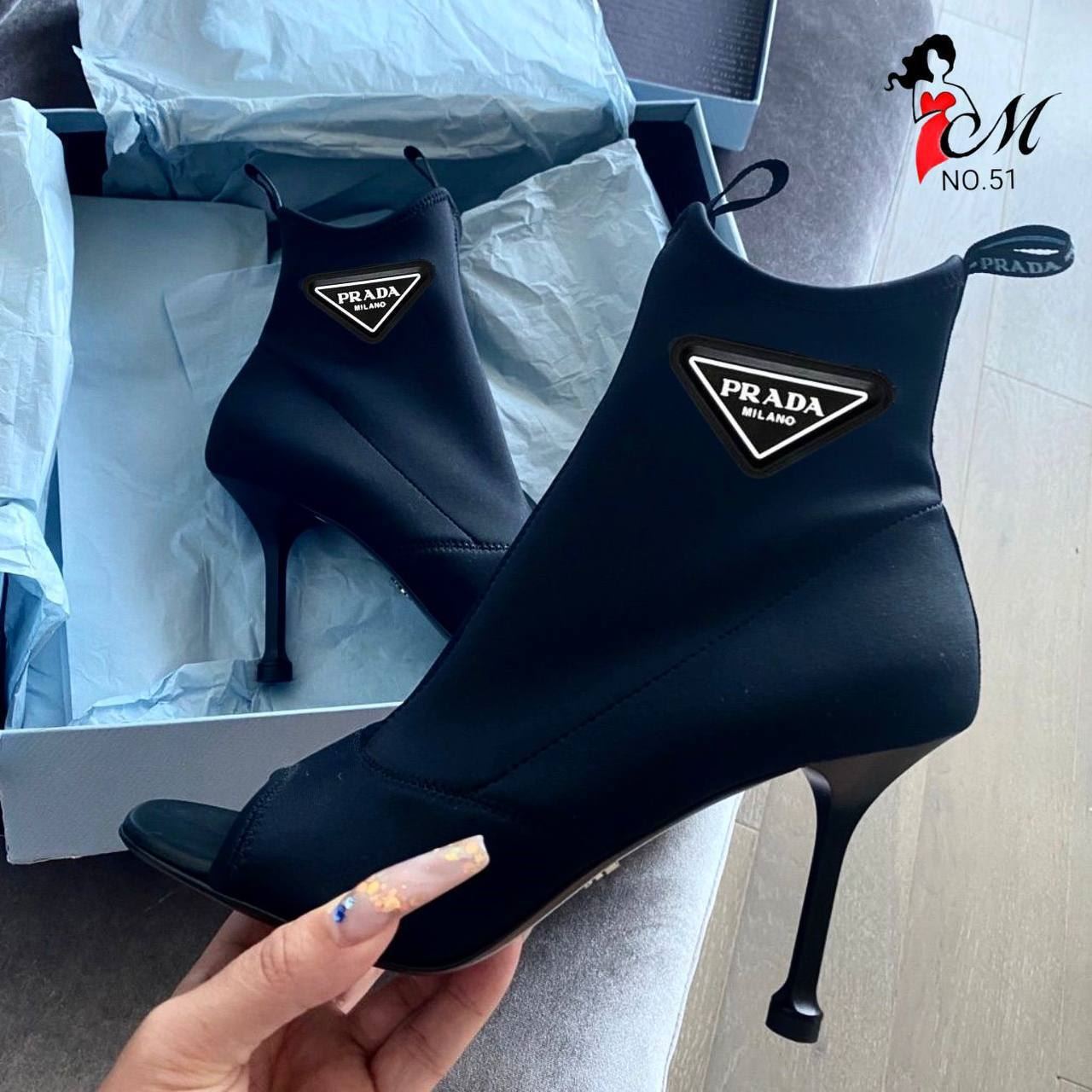 Bota de tacón Prada - Imagen 3