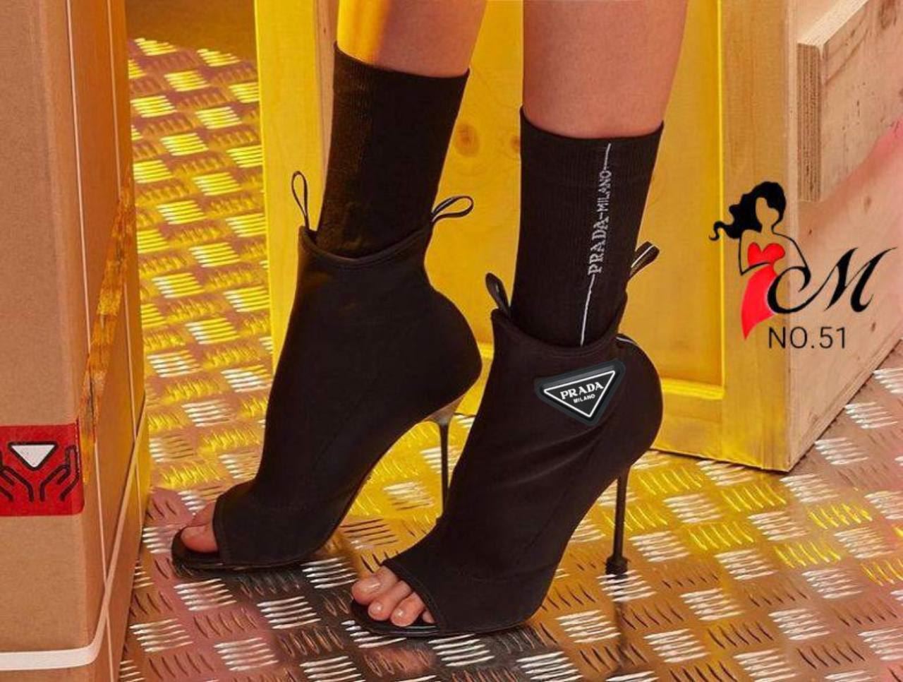 Bota de tacón Prada - Imagen 4