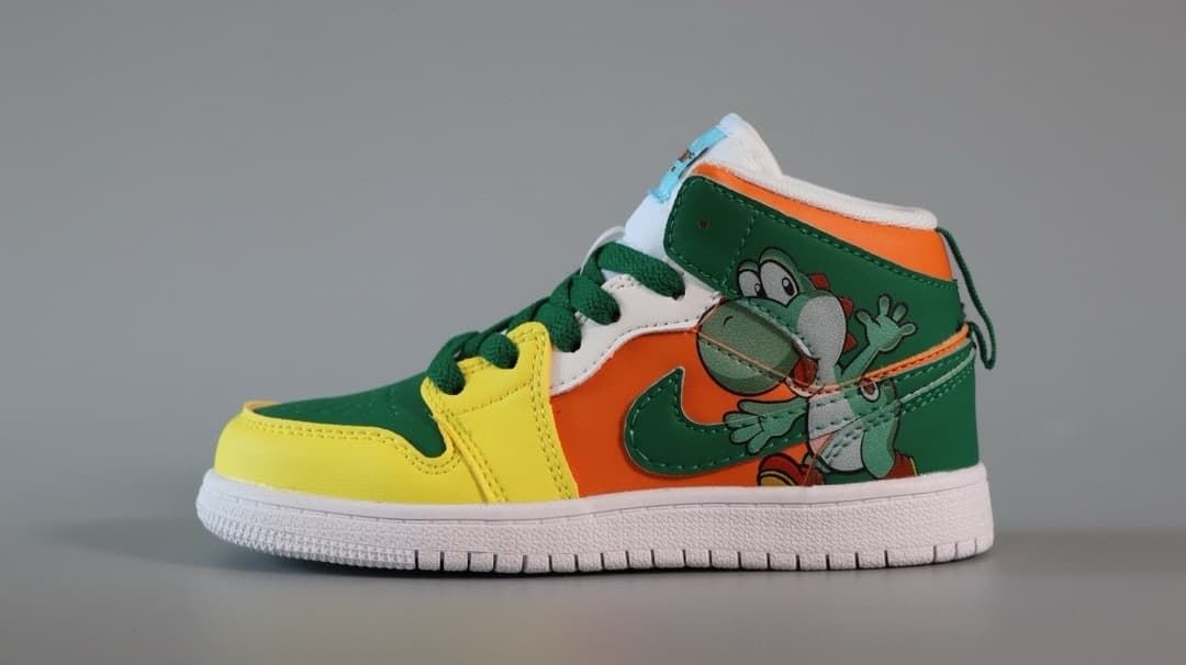 Bota Jordan Yoshi súper Mario - Imagen 1