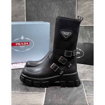 Bota Prada de cuero - Imagen 1