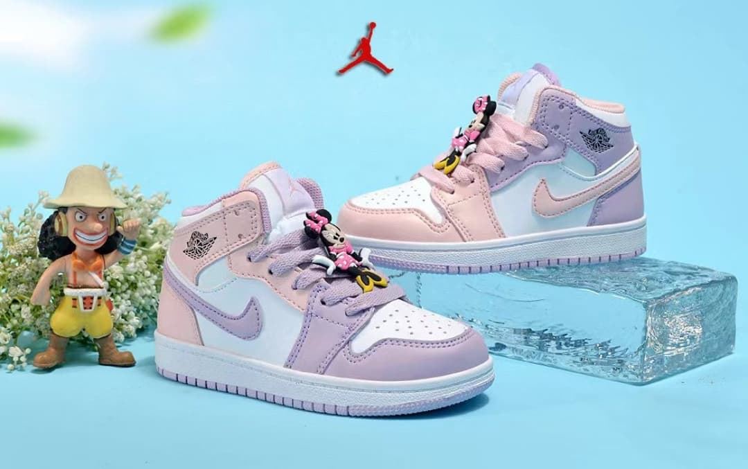 Botas Air Jordan Mid 1 Minnie - Imagen 1