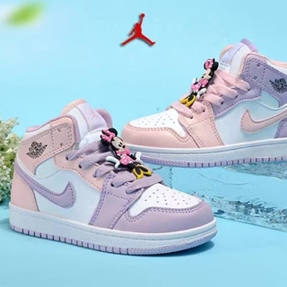 Botas Air Jordan Mid 1 Minnie - Imagen 1