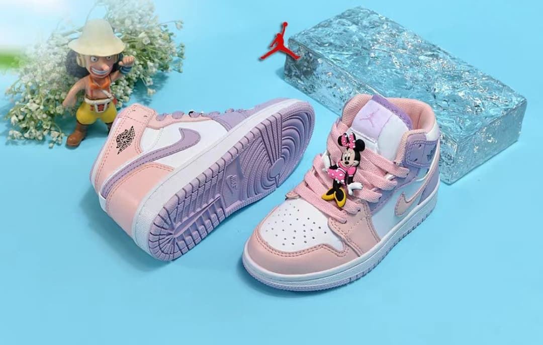 Botas Air Jordan Mid 1 Minnie - Imagen 2