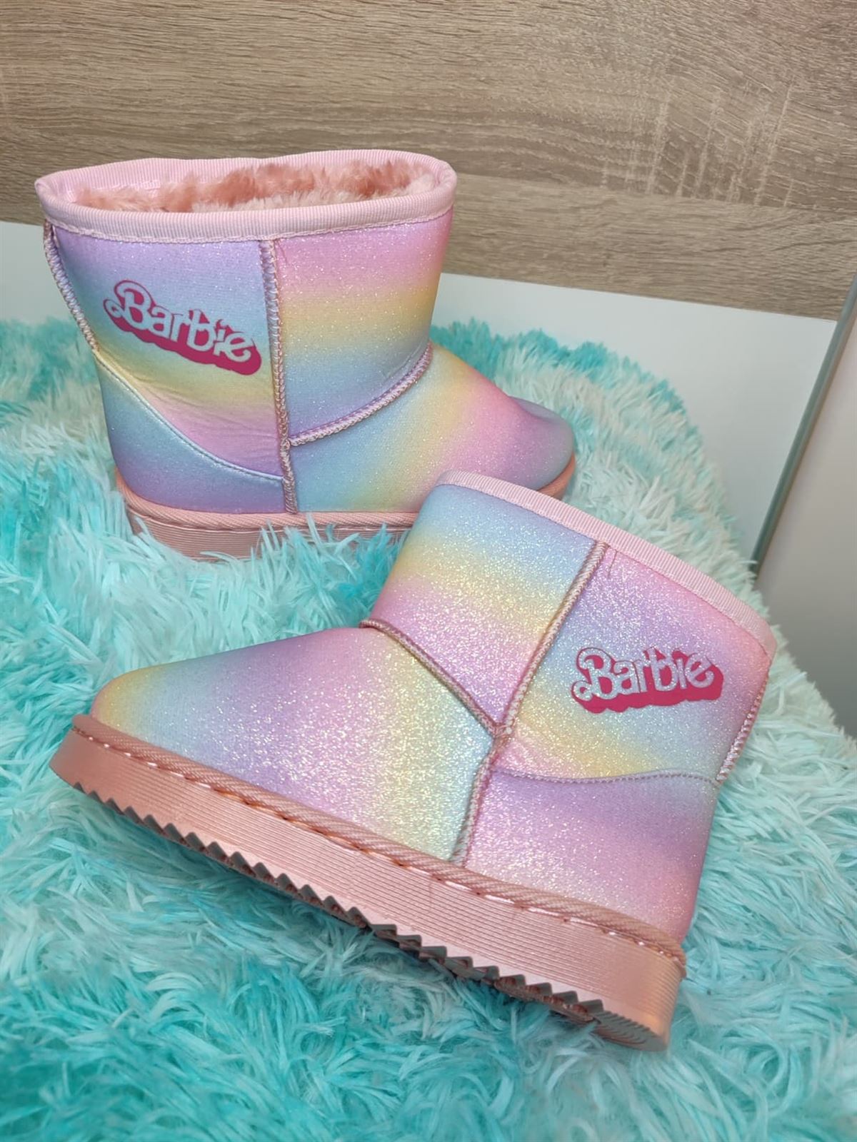 Botas Barbie multicolor - Imagen 1