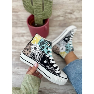 Botas Converse  multicolor - Imagen 1