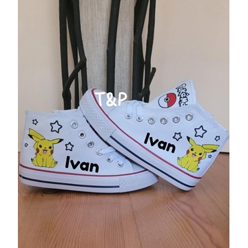 Botas Converse personalizadas Pokémon - Imagen 2