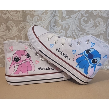 Botas Converse Personalizadas Stich - Imagen 1