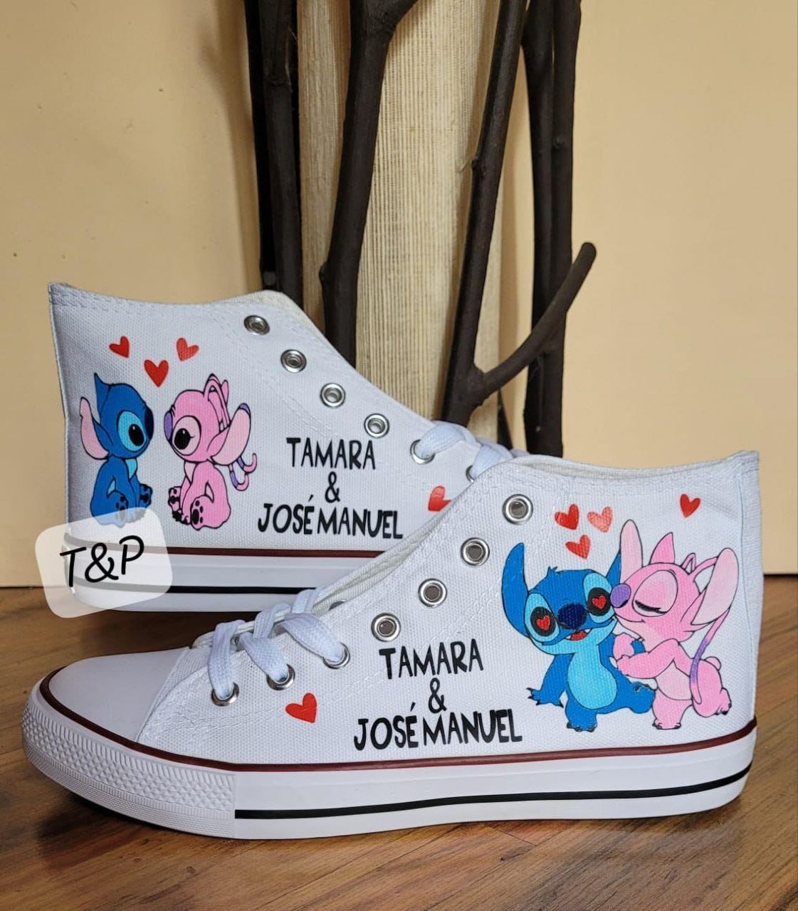 Botas Converse Personalizadas Stich - Imagen 2