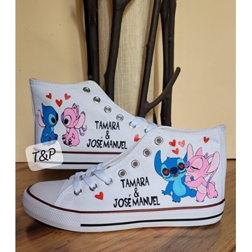 Botas Converse Personalizadas Stich - Imagen 2