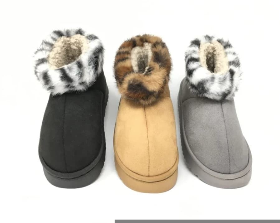 Botas de niña estilo Ugg - Imagen 1