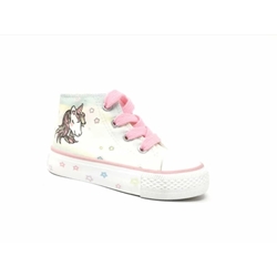 Botas de tela Converse col estampado de unicornio - Imagen 1