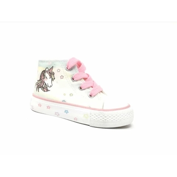 Botas de tela Converse col estampado de unicornio - Imagen 1