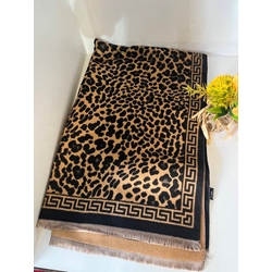 Bufanda con estampado de leopardo - Imagen 2