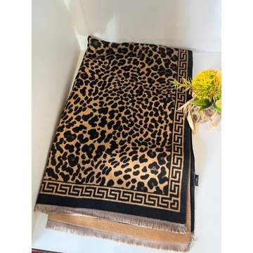 Bufanda con estampado de leopardo - Imagen 2