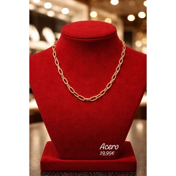 Cadena acero Chic  con eslavones - Imagen 1