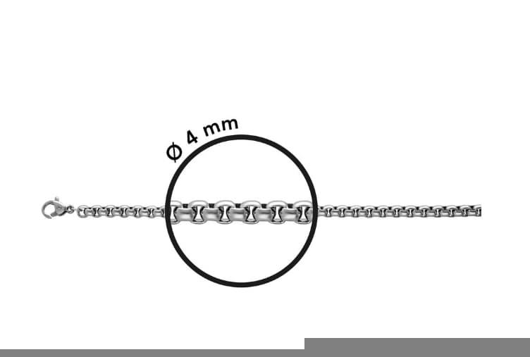 Cadena rolo acero - Imagen 2