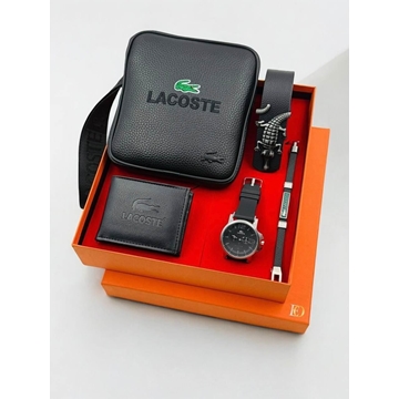 Caja complementos bandolera pulsera, cartera y reloj Lacoste - Imagen 1
