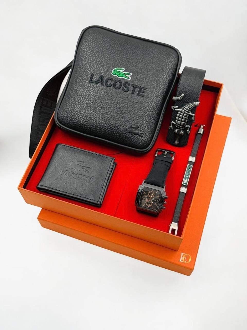 Caja complementos bandolera pulsera, cartera y reloj Lacoste - Imagen 8