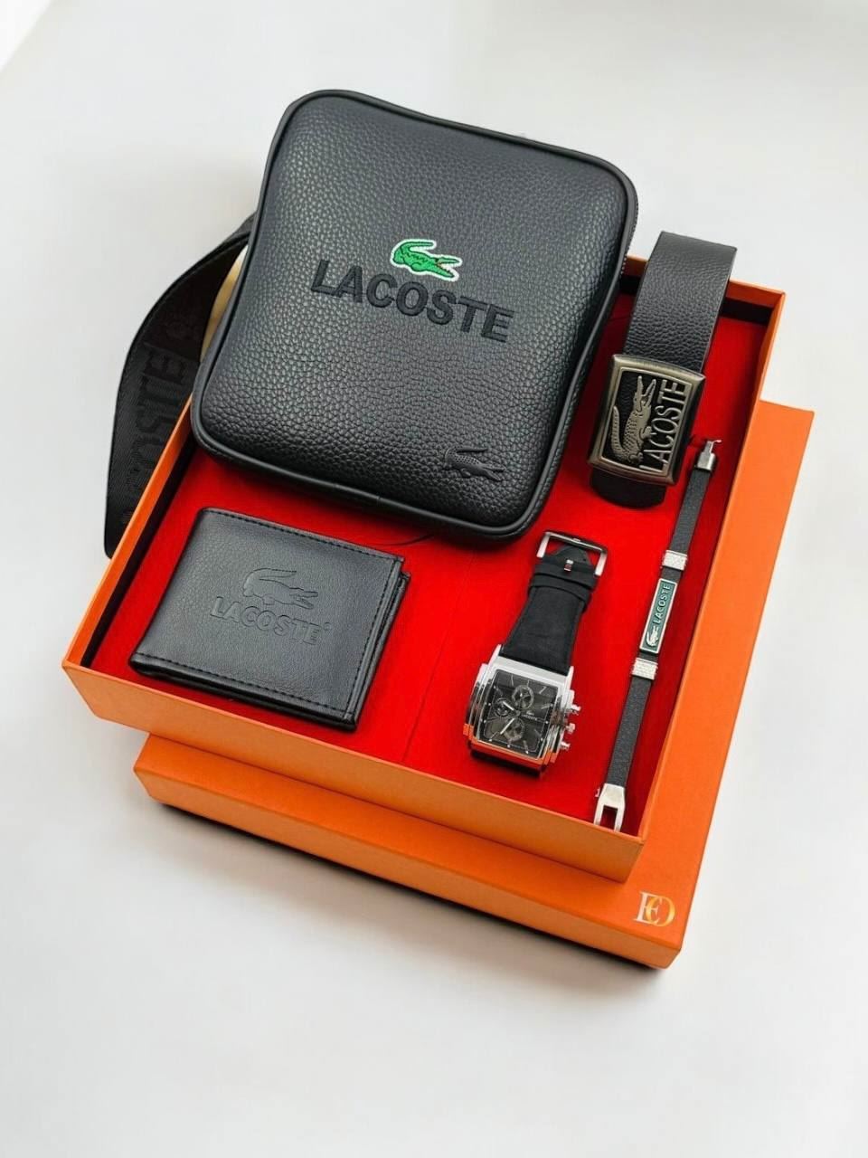 Caja complementos bandolera pulsera, cartera y reloj Lacoste - Imagen 10