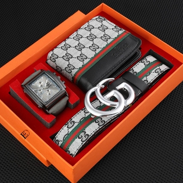 Caja complementos reloj cartera y cinturón Gucci - Imagen 1