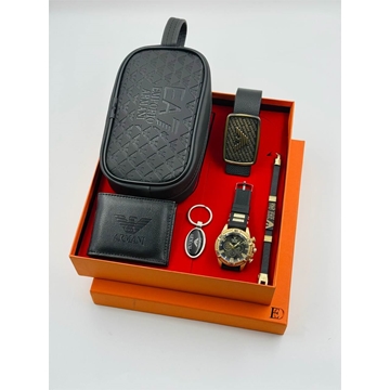 Caja regalo complementos neceser , reloj Emporio Armani - Imagen 1