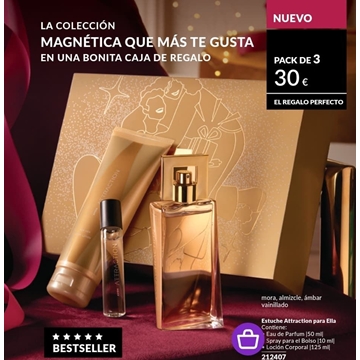 Caja regalo perfume Atracttion - Imagen 1