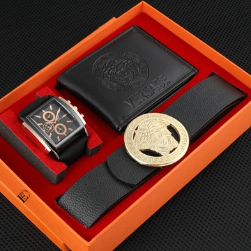 Caja regalo reloj cartera y cinturón Versace - Imagen 2