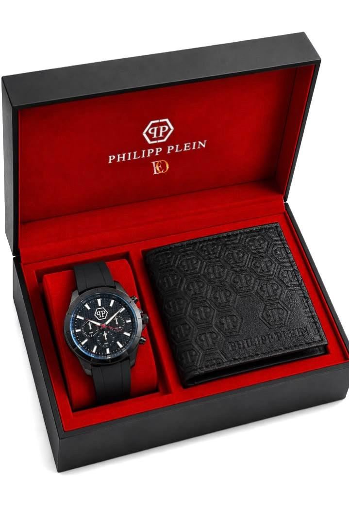Caja regalo reloj y cartera Philip Plein - Imagen 1