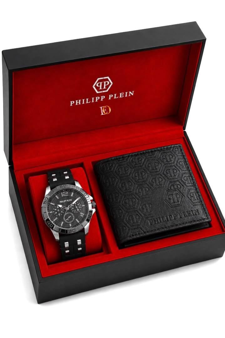 Caja regalo reloj y cartera Philip Plein - Imagen 2